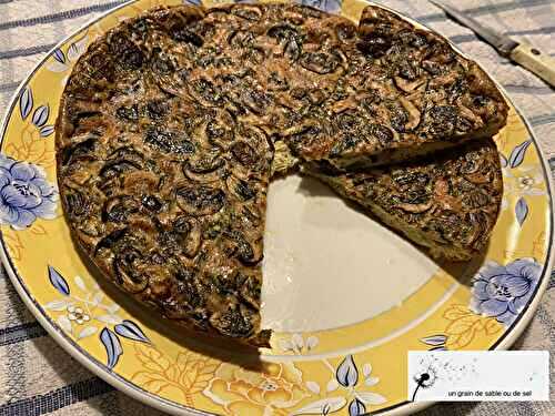 Frittata aux champignons