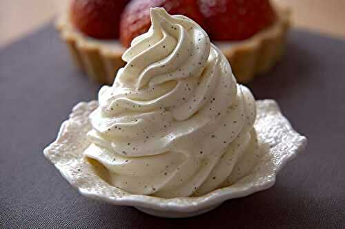 Chantilly vanille aérienne