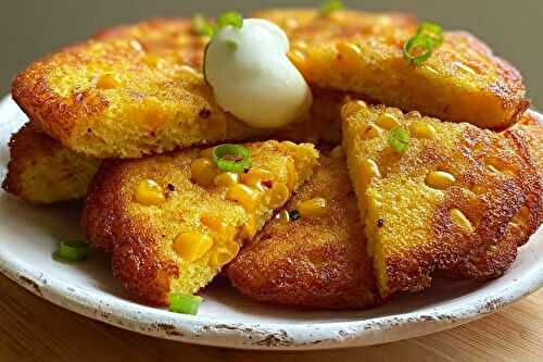 Corn cakes express au cheddar