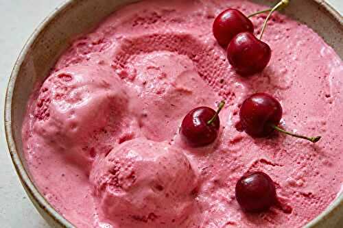 Sorbet cerise : recette minute