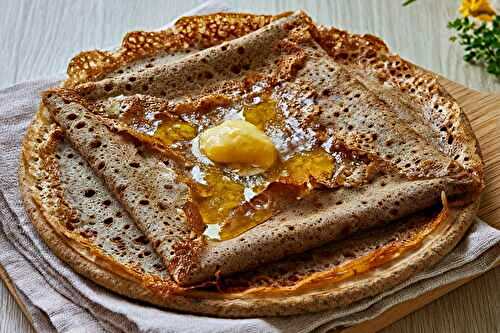 Pâte à galette / crêpe au sarrasin à la bretonne