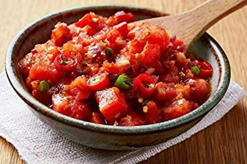 Rougail tomate façon réunionnaise