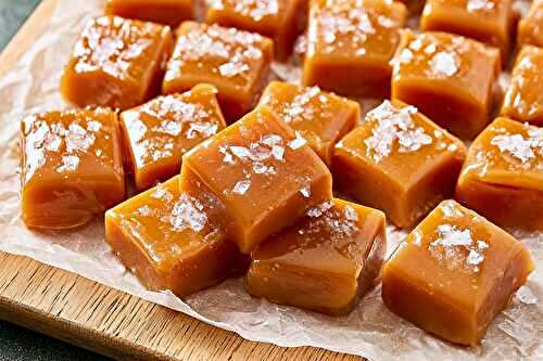 Bonbons caramel à la bretonne