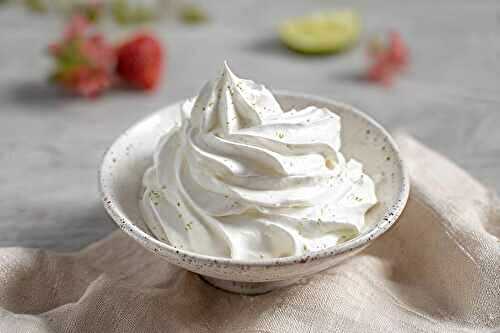 Chantilly coco soyeuse