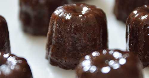Mini-cannelés chocolat-fève tonka
