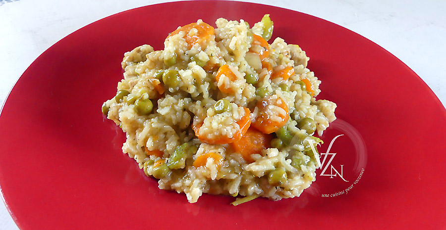 One pot au poulet et riz épicés