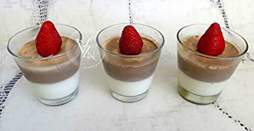 Panna cotta vanille et chocolat