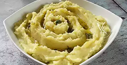 Purée à l’huile d’olive aromatisée - Ottolenghi
