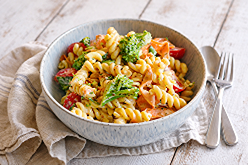 Salade de pâtes ranch allégée aux légumes
