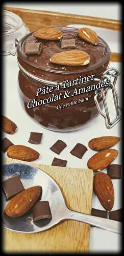 Pâte à Tartiner Chocolat & Amandes
