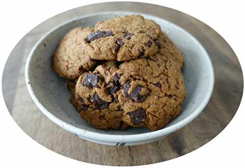 Cookies aux épices & chocolat noir - IG Bas