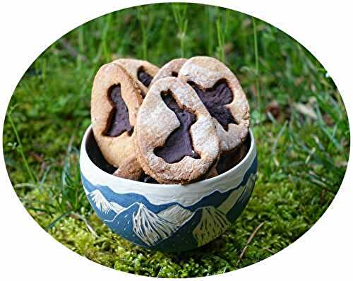 Biscuits fourrés au chocolat noir - IG Bas / sans lactose
