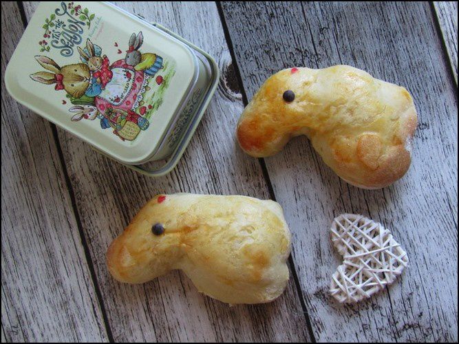 Briochettes lapin de Paques 