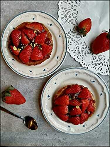 Tarte aux fraises 
