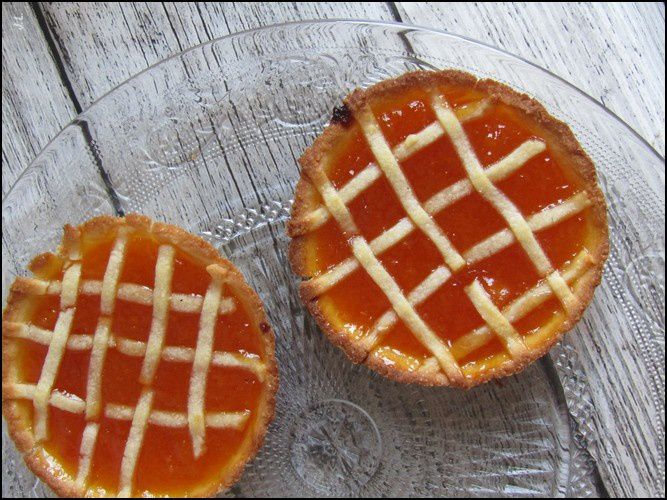 Tartelettes aux abricots 