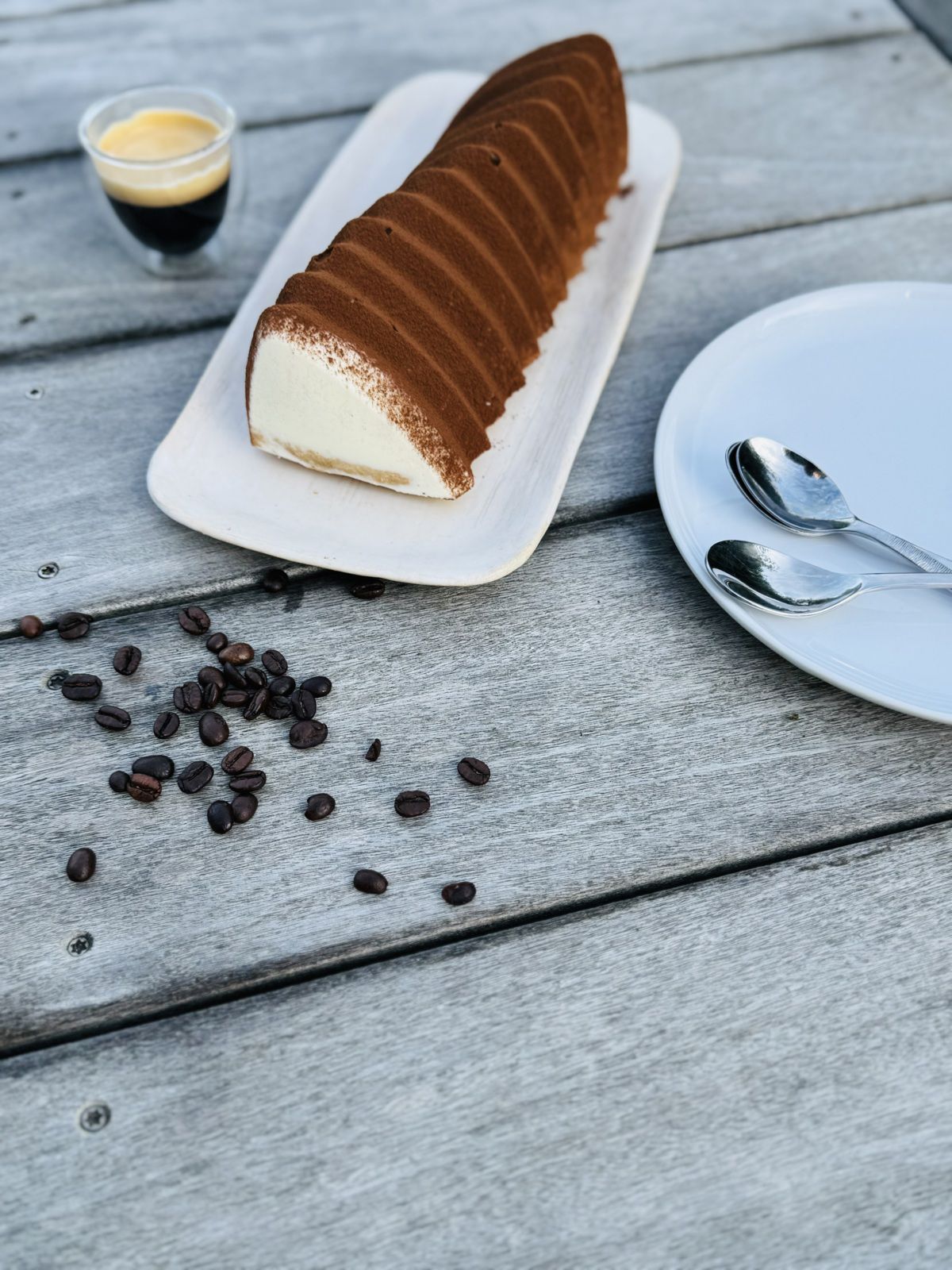 BUCHE GLACEE FACON TIRAMISU