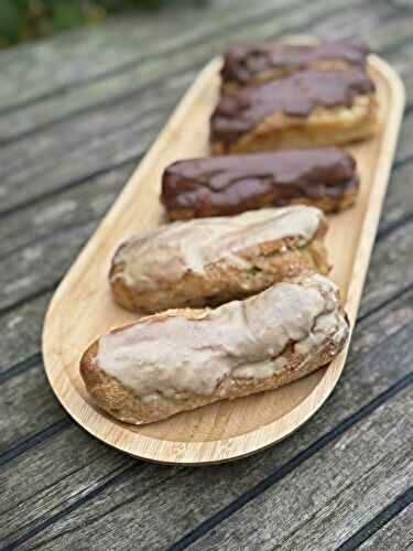 ECLAIRS AU CHOCOLAT et CAFÉ 