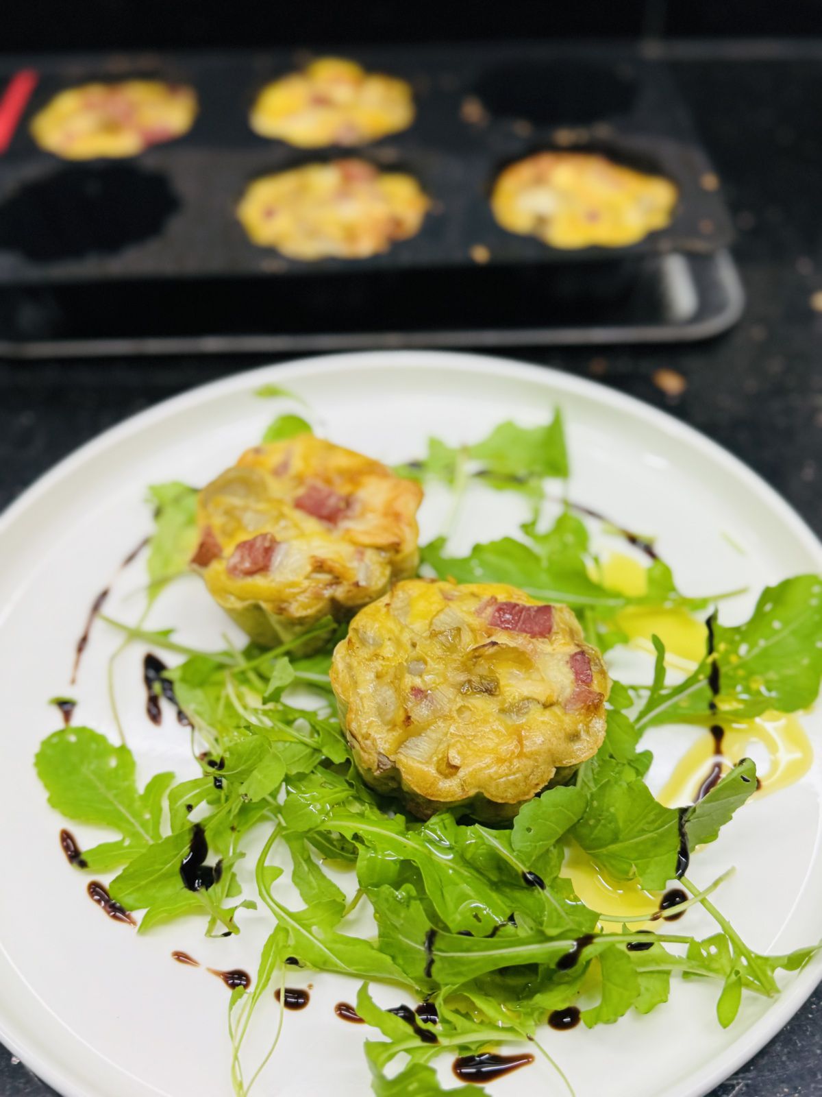 FLANS D'ENDIVES AU JAMBON