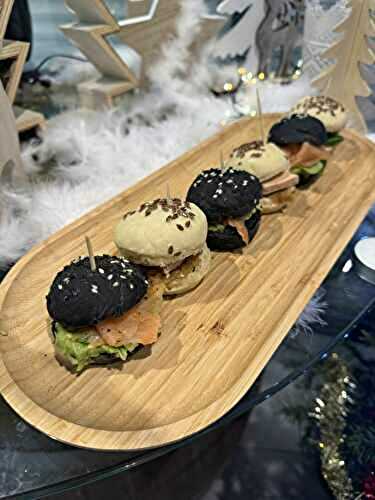 MINI BURGERS TERRE ET MER APERO FESTIFS