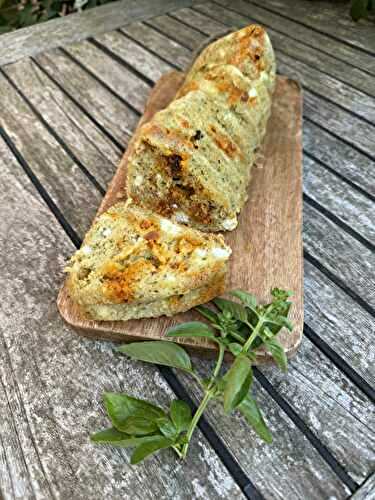 CAKE PESTO CHORIZO FETA