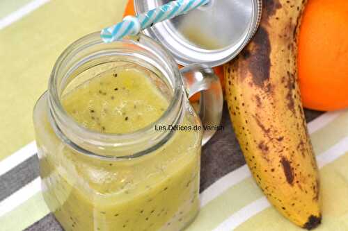 Smoothie Banane kiwi orange : BKO