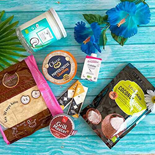 Présentation des produits Déliceslowcarb + code promo