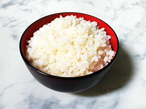 Cuisson du riz coréen