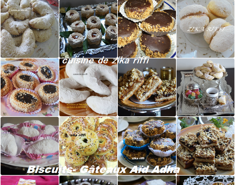 gâteaux secs algériens pour l'Aid 2018 - Le Sucré Salé d'Oum Souhaib