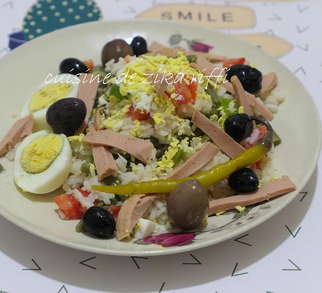 IDÉES DE SALADES ET ENTRÉES VARIÉES OU COMPOSÉES DE CRUDITÉS- PÂTES- RIZ- BOULGOUR  ET POISSONS ( 1 )