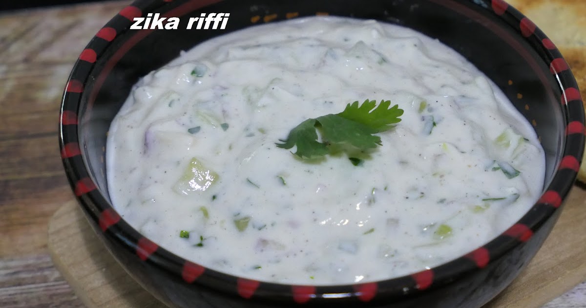 TZATZIKI À MA FAÇON- CONCOMBRE- OIGNON ROUGE- PERSIL- YAOURT NATURE ET MIEL PUR