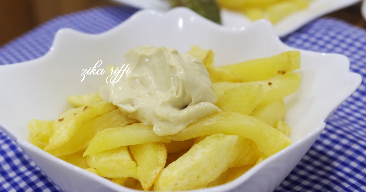 FRITES MAYONNAISE COMME AU FAST FOOD- CUISINE FACILE