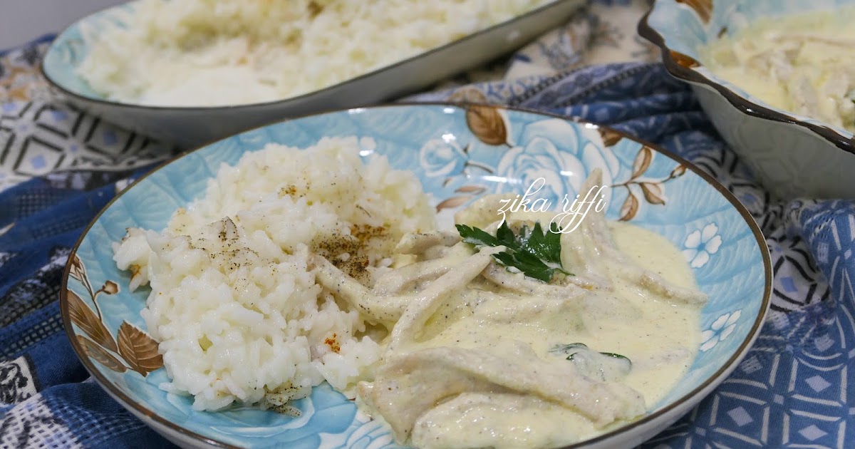 AIGUILLETTES DE BLANC DE POULET À LA CREME AU YAOURT NATURE ET CITRON