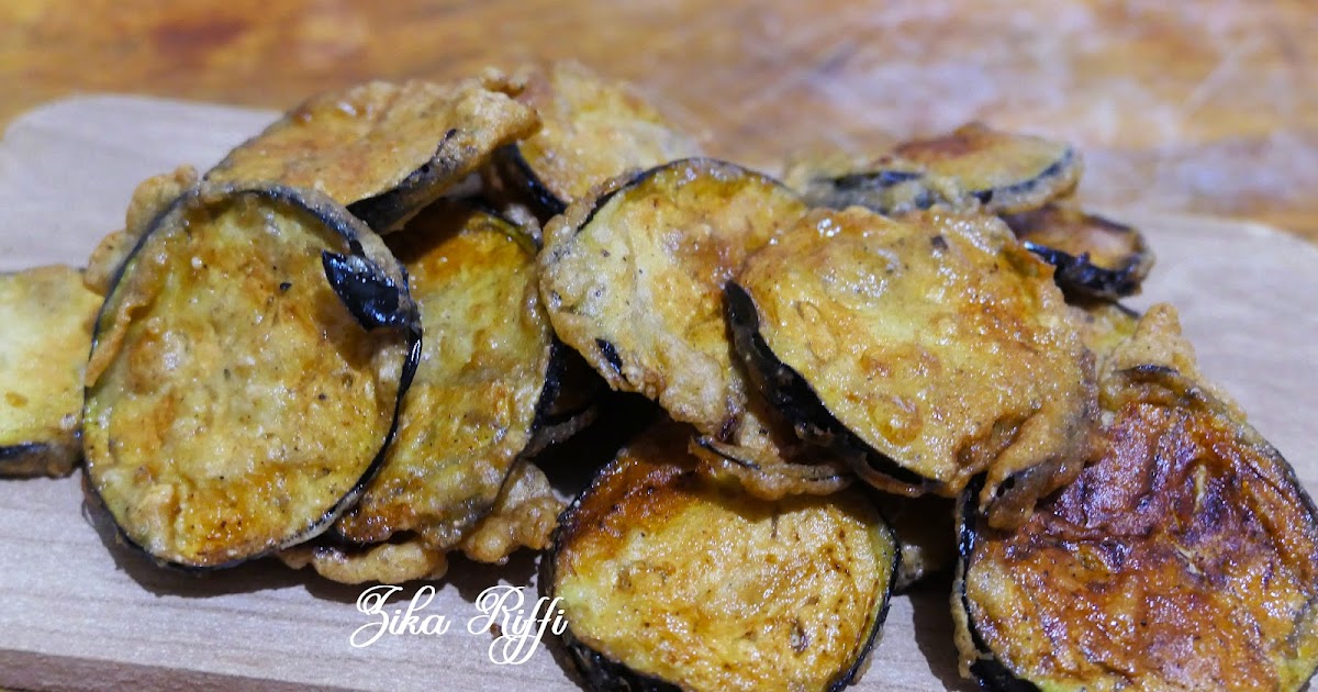 BEIGNETS D'AUBERGINES AU PARMESAN- PÂTE À FRIRE À L'EAU CHAUDE