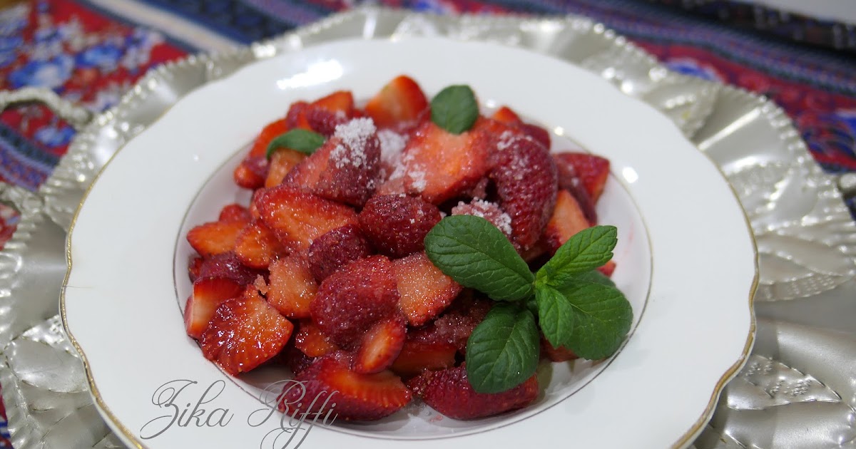 LES FRAISES AU SUCRE- LE DESSERT TRADITIONNEL FACILE DES TABLES BÔNOISES