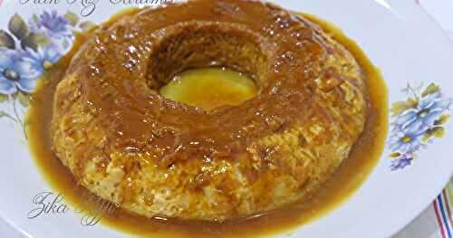 FLAN MAISON AU RIZ ET CARAMEL