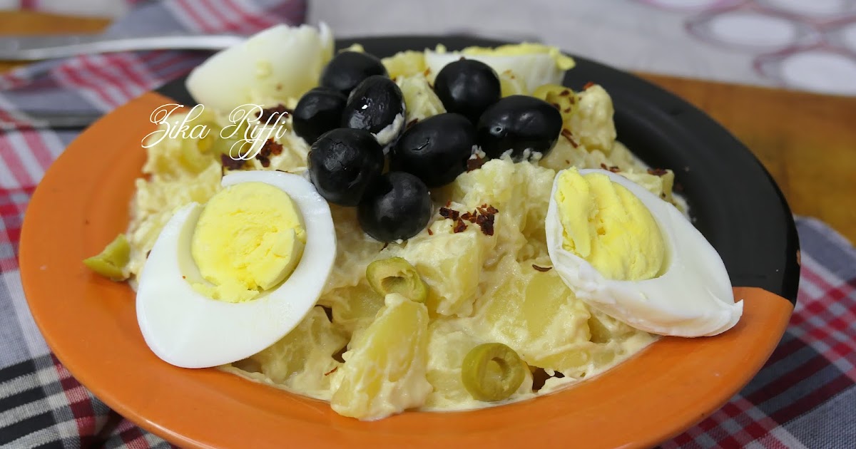 SALADE DE POMME DE TERRE TIEDE- SAUCE A L'AIL