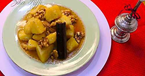 MARKA HLOUWA BEL BATATA HLOUWA- PLAT SUCRÉ SALÉ DE PATATES DOUCES AU VEAU DE LAIT- TERROIR BÔNOIS