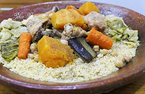 COUSCOUS DE L'AUTOMNE FRAÎCHEMENT ROULÉ- POULET-- BUTTERNUT ET LÉGUMES DE SAISON