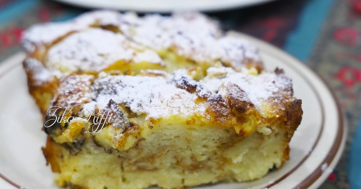 PUDDING AUX CROISSANTS ET RAISINS SECS- DESSERT POUR LES FÊTES