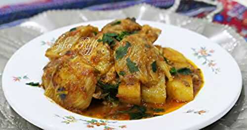 TAJINE DE POULET AU FENOUIL ET POMME DE TERRE AU FOUR