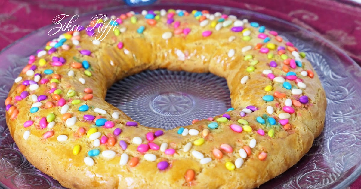 BISCUIT- COURONNE À L'ORANGE ENTIÈRE- GÂTEAU DU MATIN ET DU GOÛTER