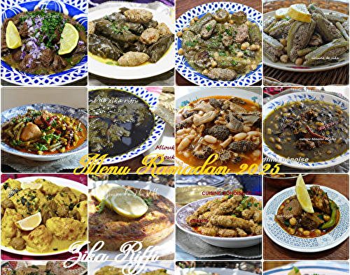 IDÉES MENU RAMADAN 2025- PLATS AUTHENTIQUES TYPIQUES D'ANNABA ( 1 )