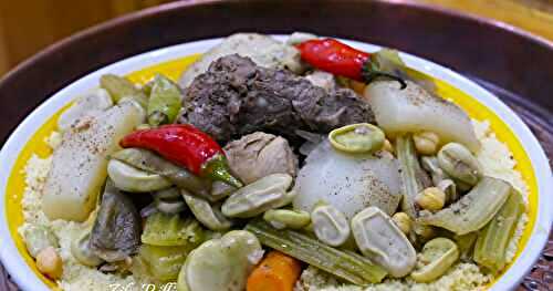 COUSCOUS A L'AGNEAU ET LEGUMES FRAIS