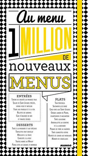 1 million de nouveaux menus