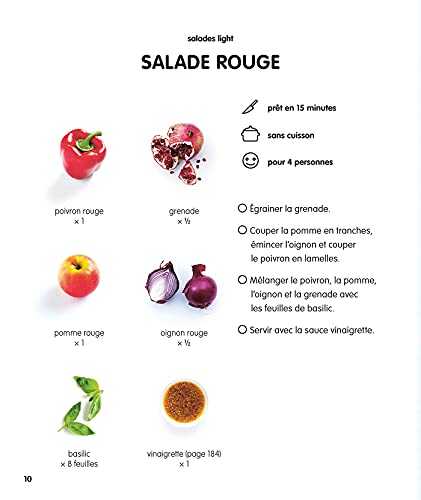 100 recettes de salades - super débutants