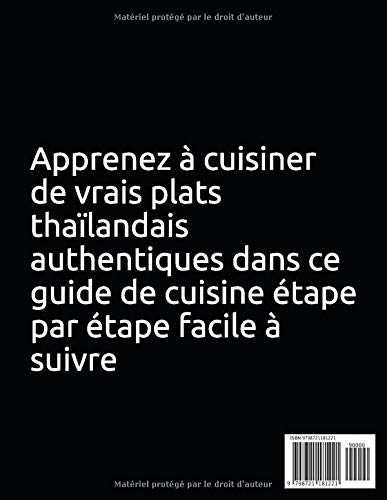 CUISINE THAILANDAISE SIMPLE QUOTIDIEN, SAIN, RAPIDE ET FACILE: Recettes de cuisine thaïlandaise pour cuisiner à Maison