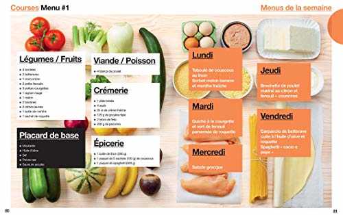 En 2h je cuisine pas cher pour toute la semaine - 80 repas faits maison sans gâchis et avec des produits de saison