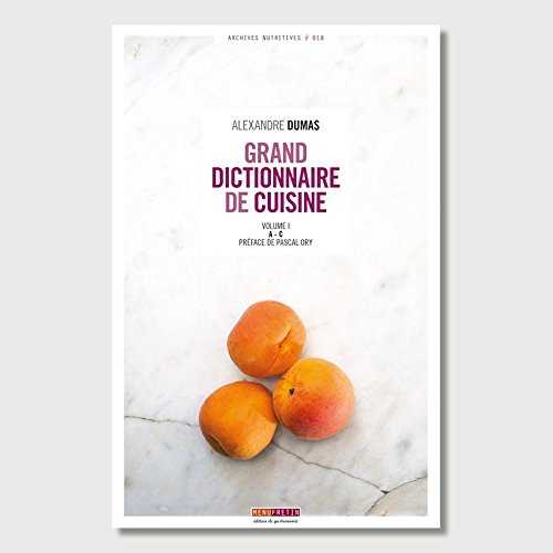 Grand Dictionnaire de Cuisine