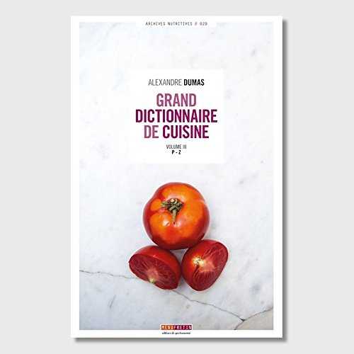 Grand Dictionnaire de Cuisine