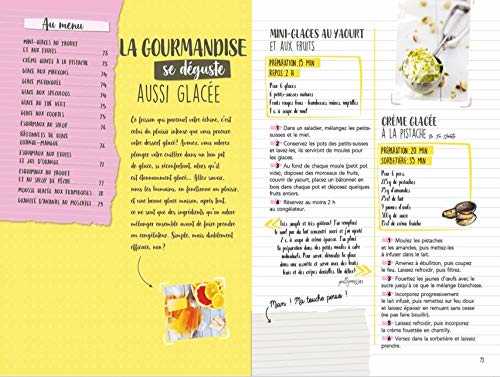 Marmiton cahier gourmand desserts ultra faciles